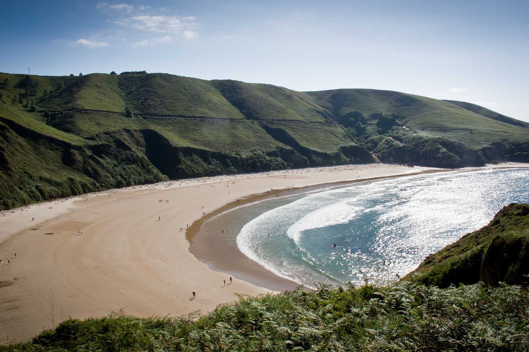 Oyambre, Cantabria，Oyambre海滩，坎塔布里亚